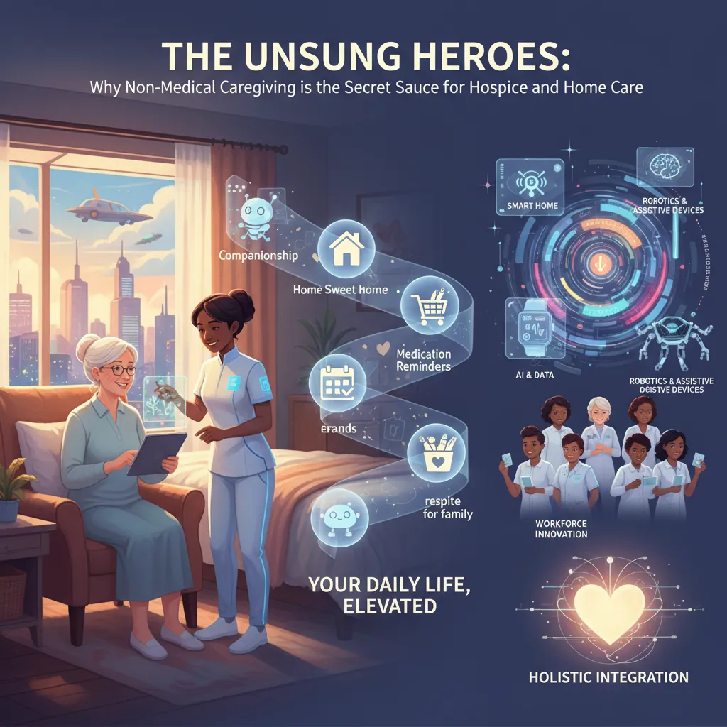 The Unsung Heroes: Why Non-Medical Caregiving is the Secret Sauce for Hospice and Home Care