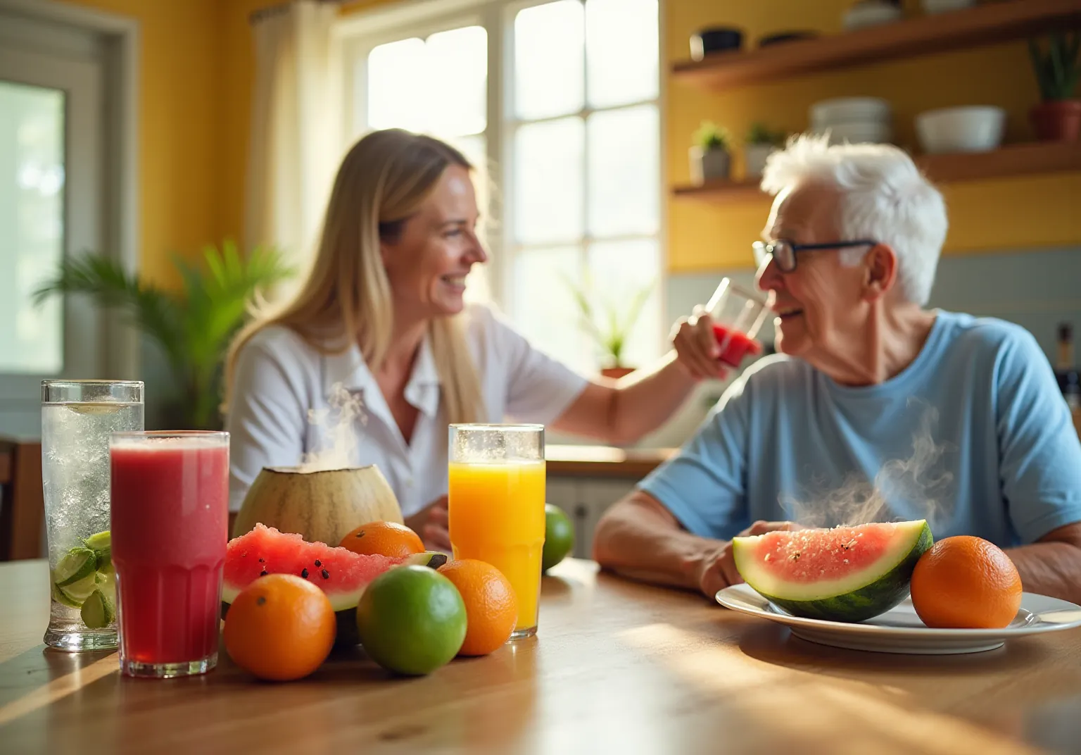 4 Essential Hydration Drinks for Elderly Caregivers