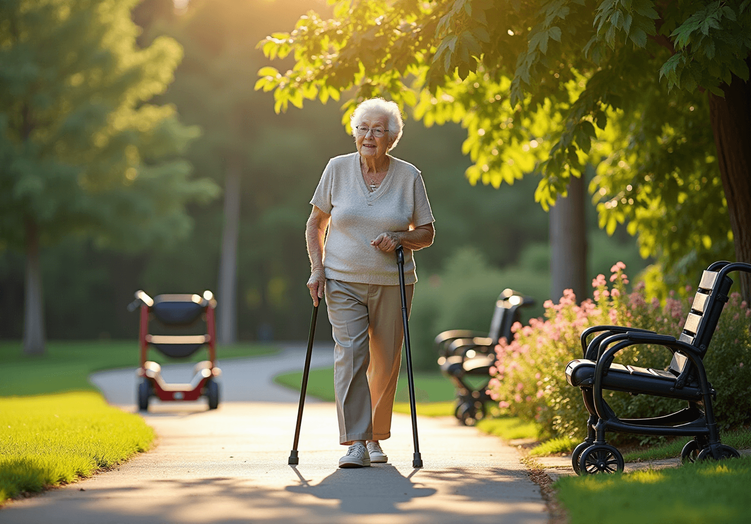 Comparing Mobility Devices for Seniors: Canes, Walkers, and Scooters