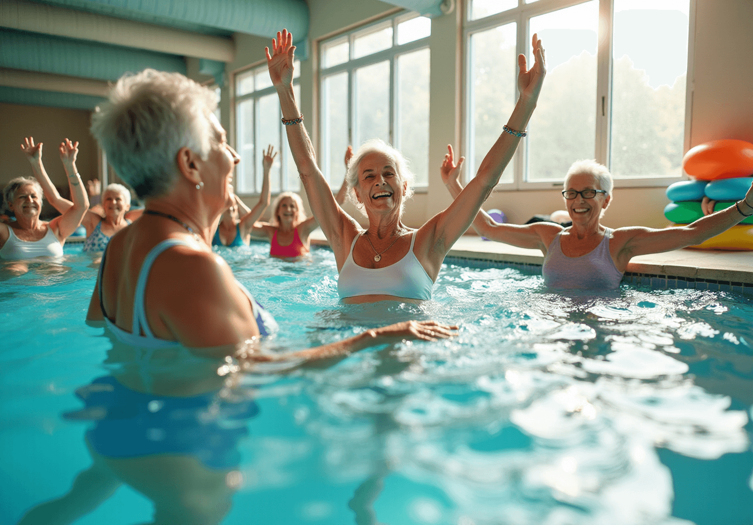 Discover the Benefits of Water Aerobics for Seniors' Health