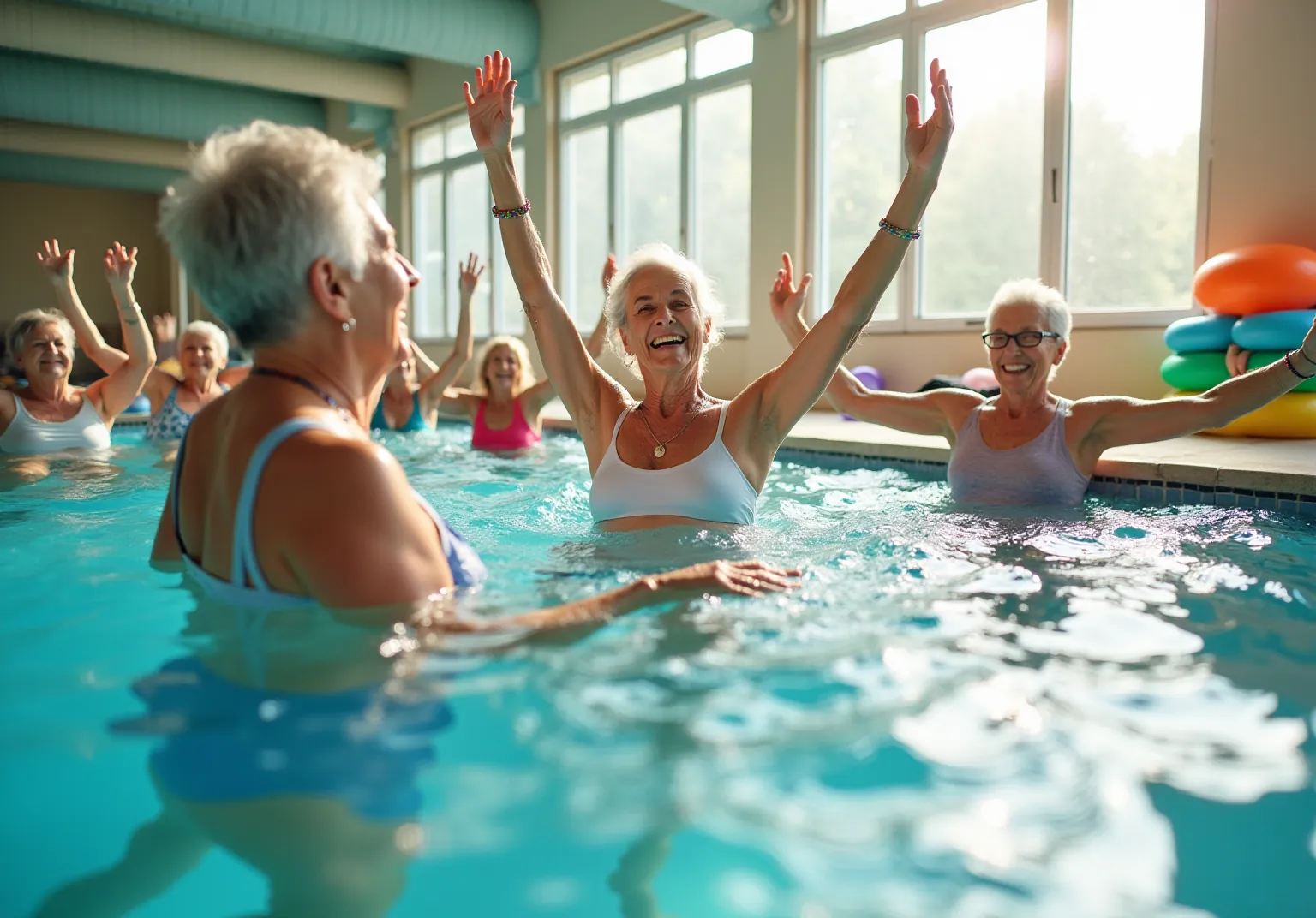Discover the Benefits of Water Aerobics for Seniors' Health