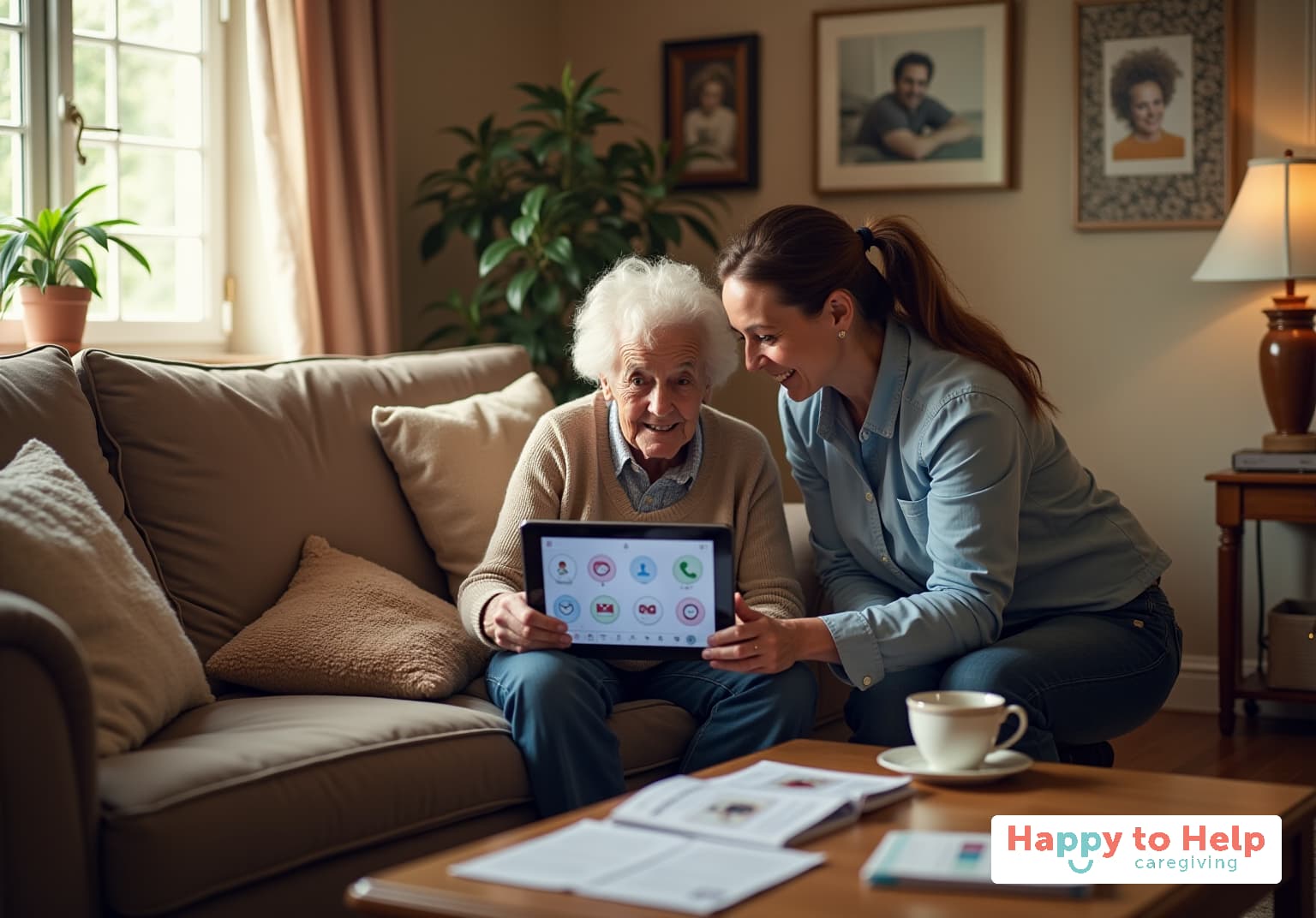 Step-by-Step In Home Computer Help for Seniors: A Caregiver's Guide
