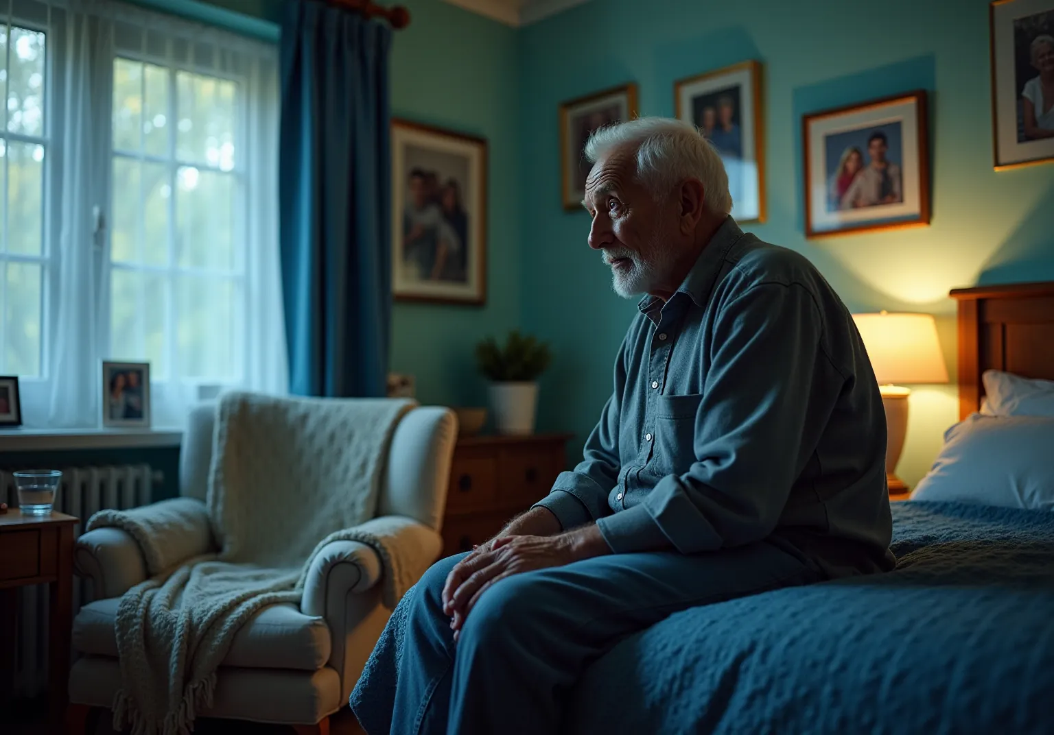 Understanding Elderly Hallucinations at Night: Causes and Care Strategies