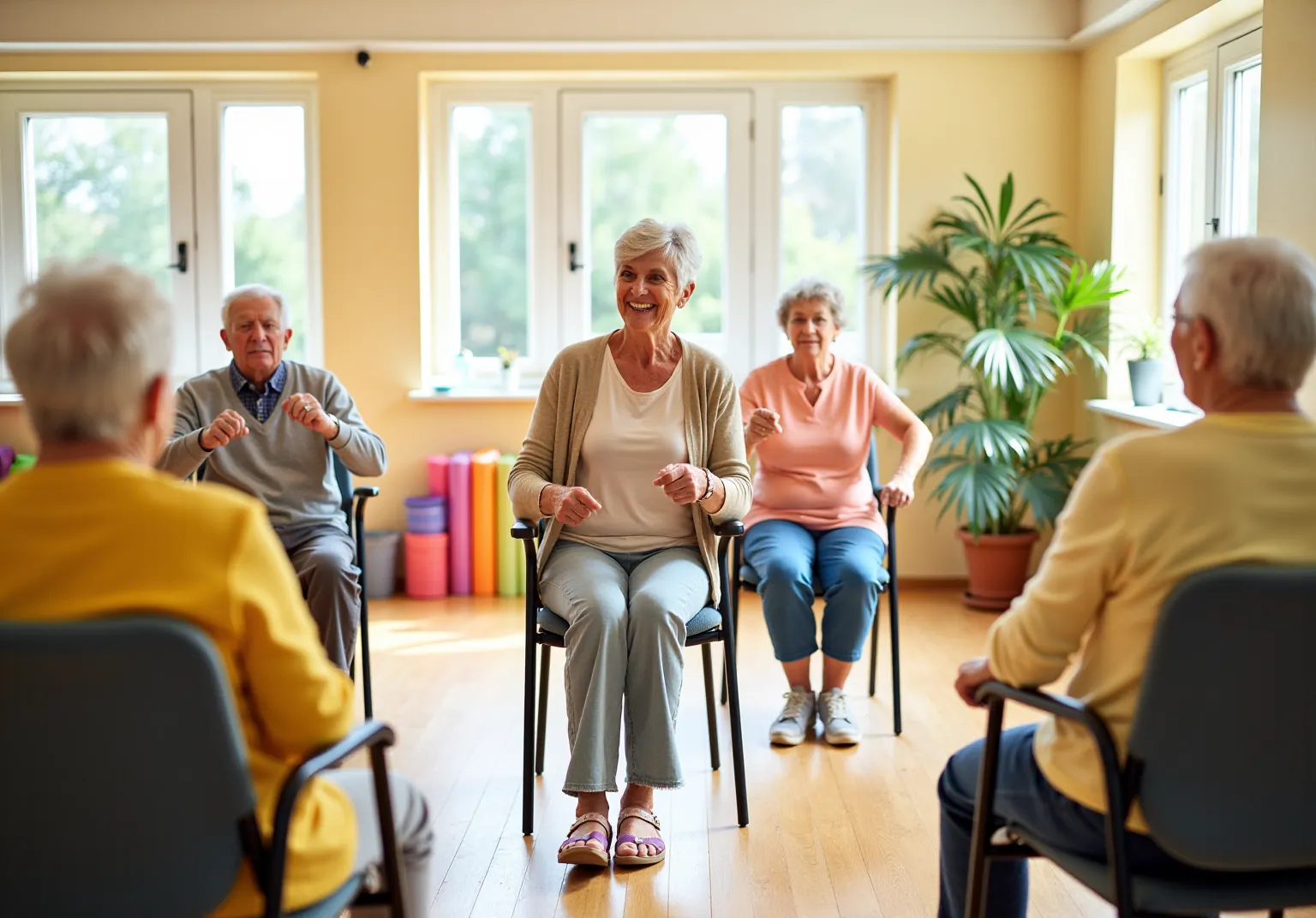 5 Essential Chair Aerobics for Seniors Near You