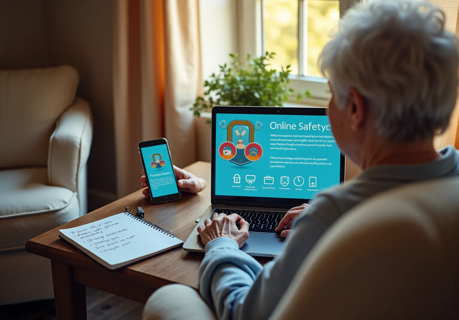 Internet Safety Tips for Adults: A Comparison with Seniors