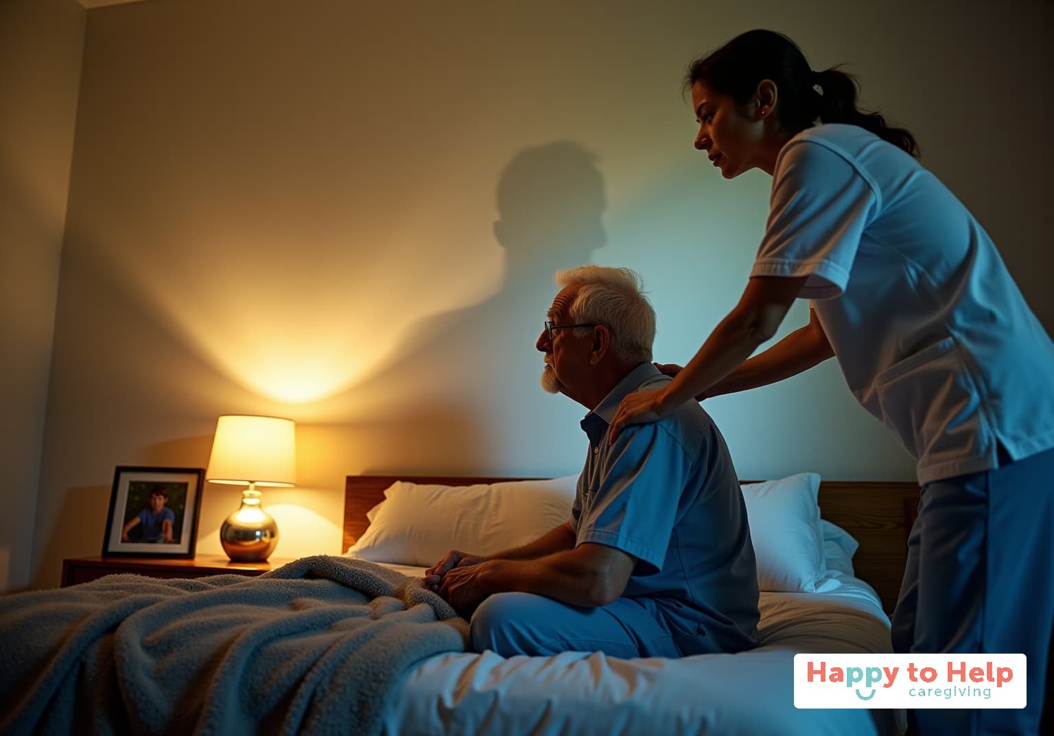 Understanding Nighttime Hallucinations in Elderly: Causes and Care Strategies