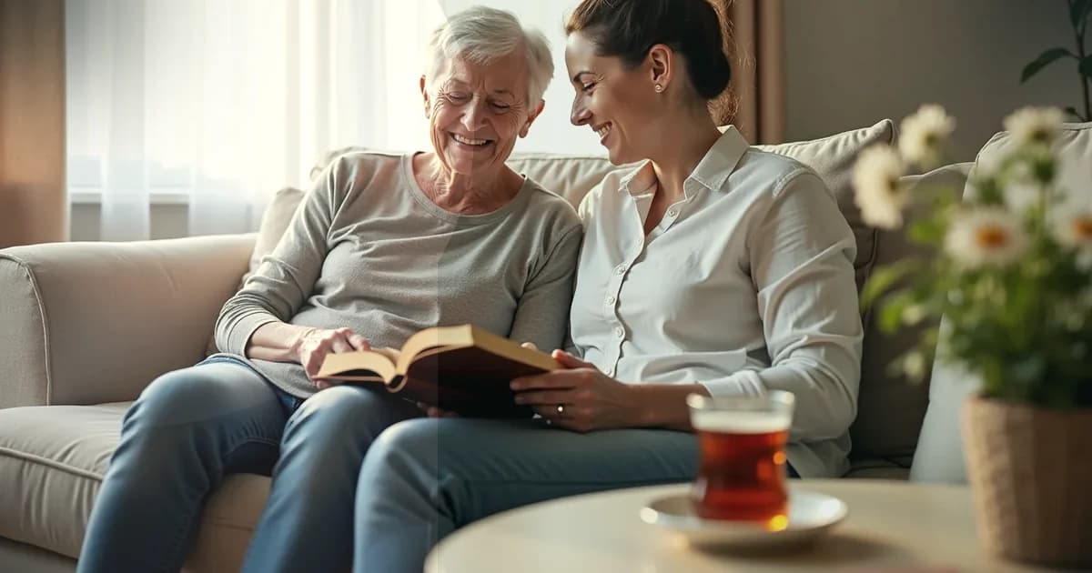 A Standing Lunch Visit for Older Adults in Cleveland, OH