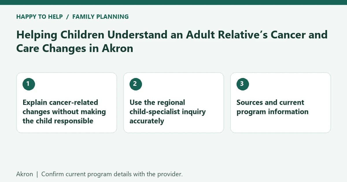Helping Children Understand an Adult Relative’s Cancer