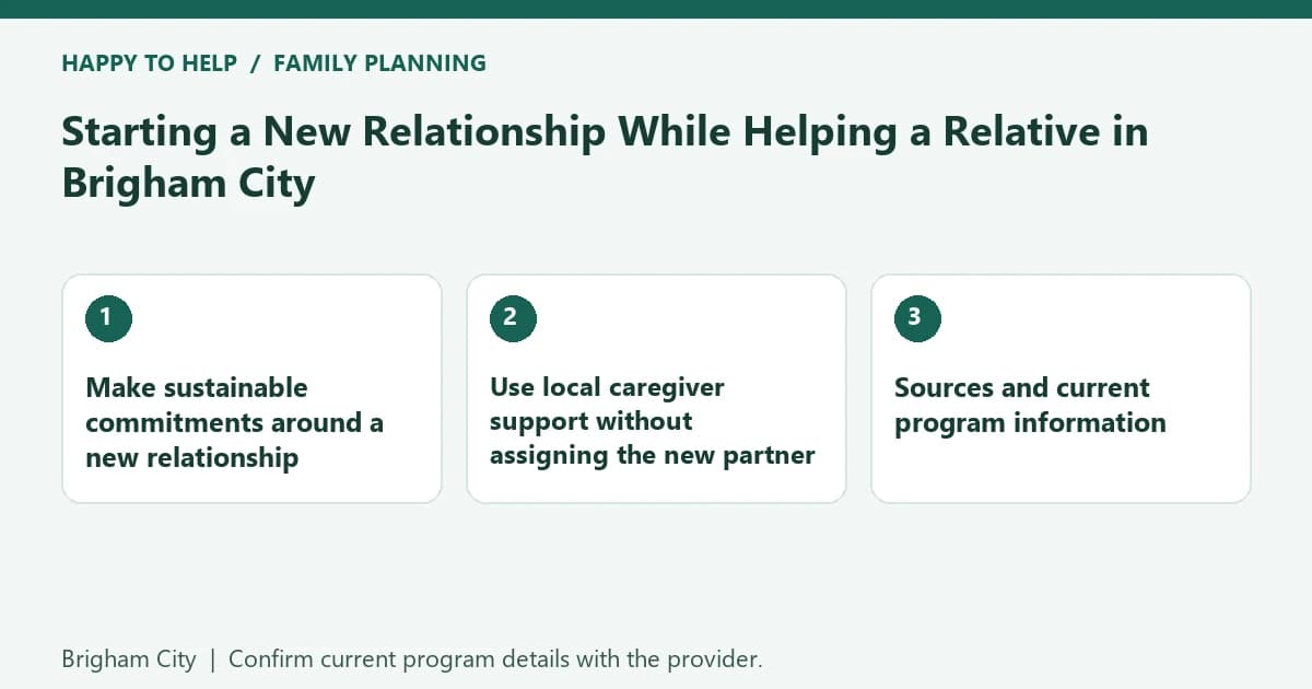 Starting a New Relationship While Helping a Relative