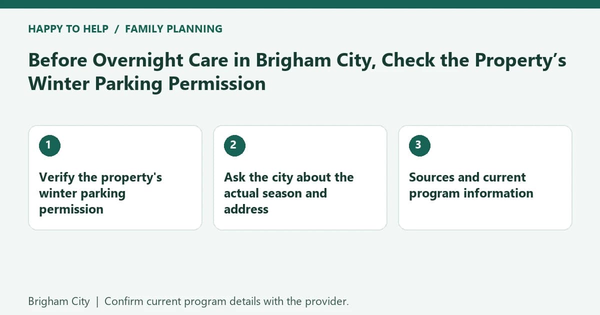 Before Overnight Care in Brigham City, Check