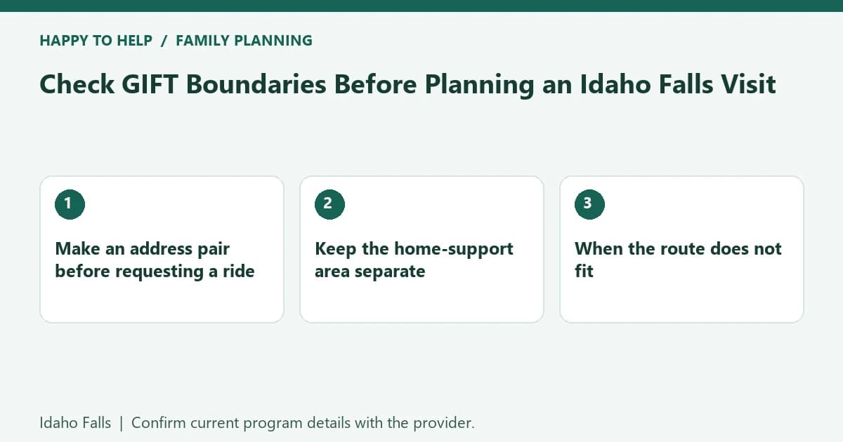 Check GIFT Boundaries Before Planning an Idaho Falls Visit