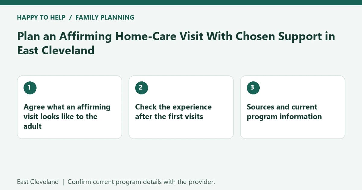 Plan an Affirming Home-Care Visit With Chosen Support