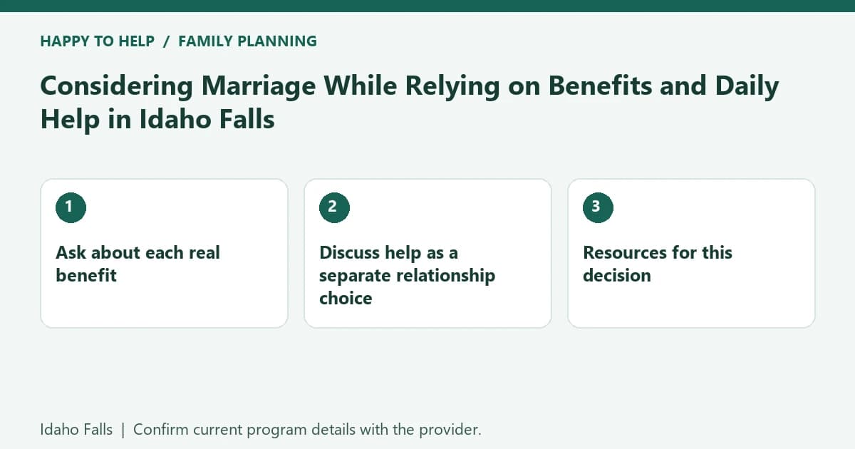 Considering Marriage While Relying on Benefits and Daily