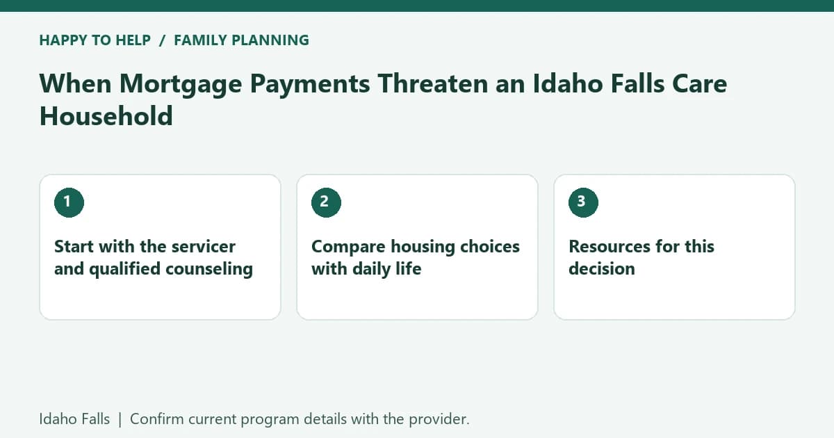 When Mortgage Payments Threaten an Idaho Falls Care