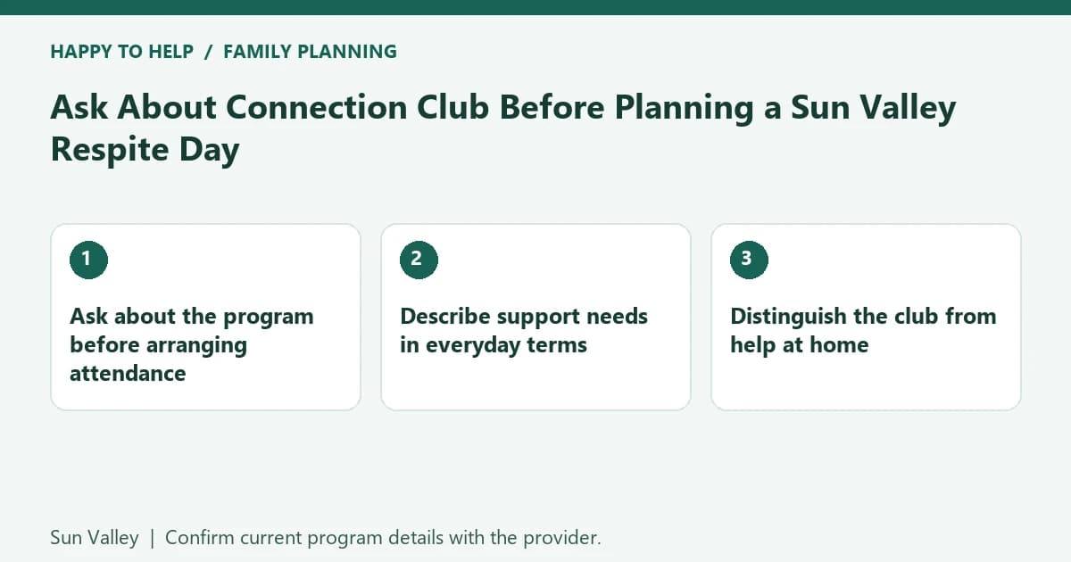 Ask About Connection Club Before Planning a Sun Valley